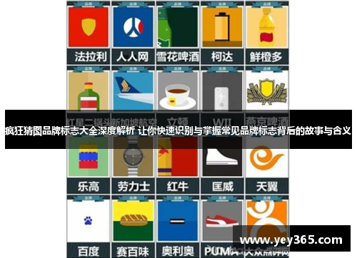 疯狂猜图品牌标志大全深度解析 让你快速识别与掌握常见品牌标志背后的故事与含义